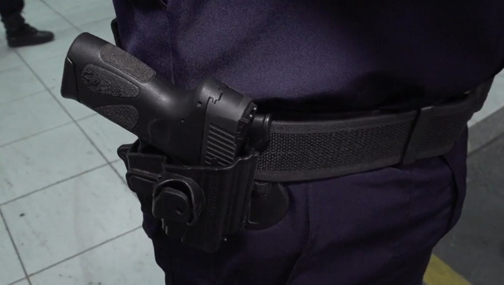 Guarda Municipal de Natal poderá se tornar polícia municipal — Foto: Inter TV Cabugi/Reprodução