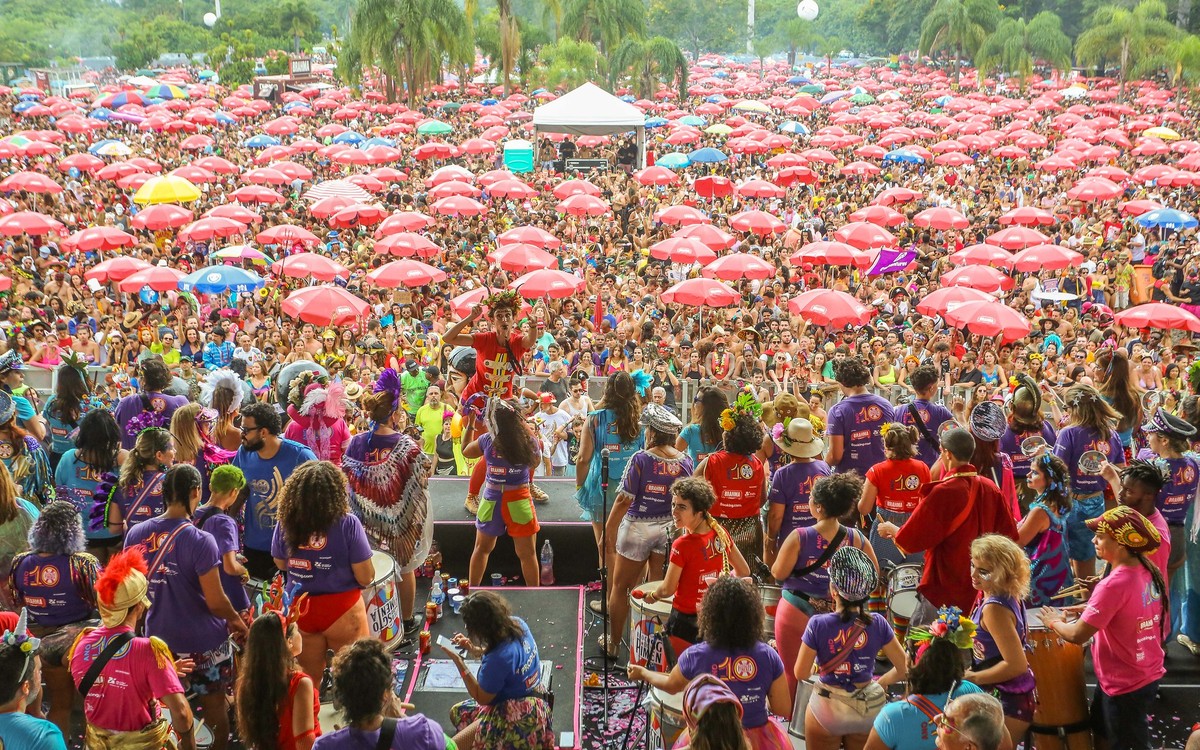 Carnaval de rua reúne 6,4 milhões de pessoas no Rio de Janeiro