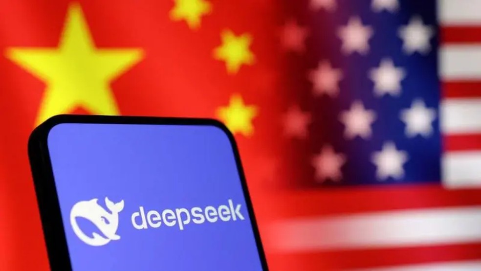 DeepSeek esquentou corrida entre EUA e China por supremacia tecnológica — Foto: Reuters