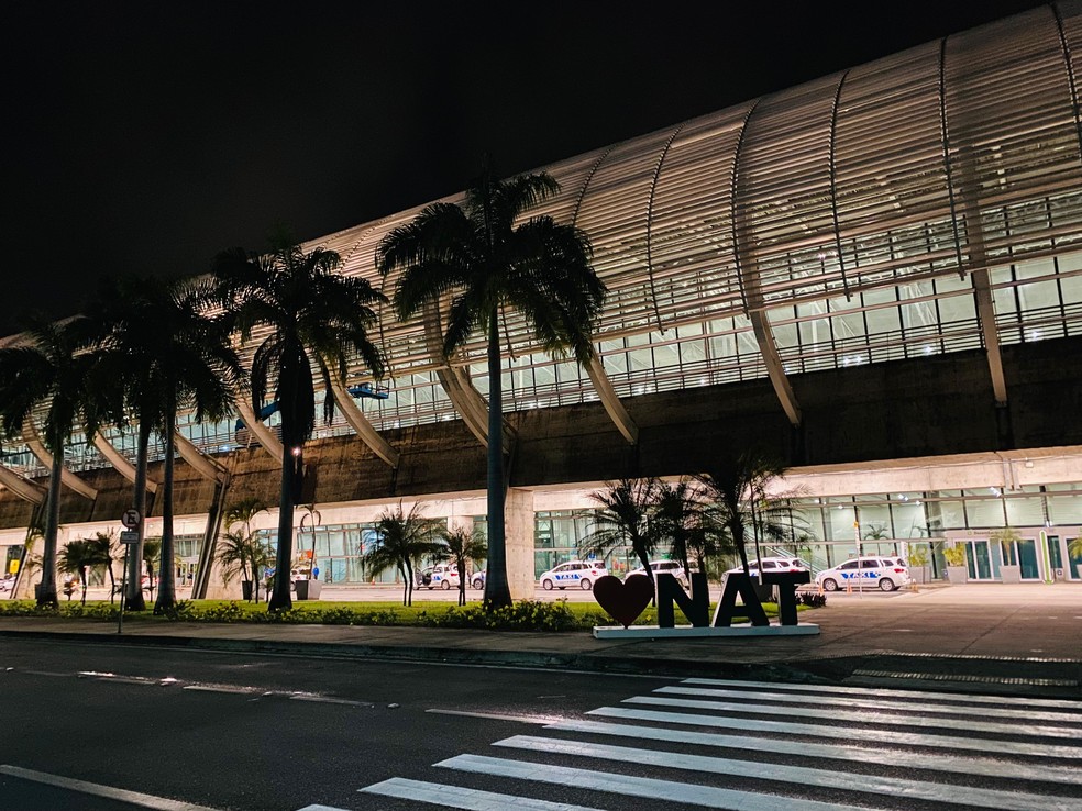 Aeroporto Internacional de Natal — Foto: Augusto César Gomes/g1