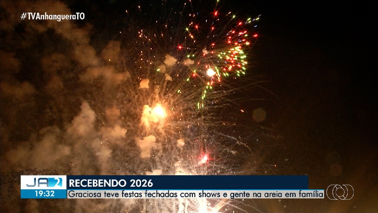 VÍDEOS: Jornal Anhanguera 2ª Edição - TO de quinta-feira, 1º de janeiro de 2026