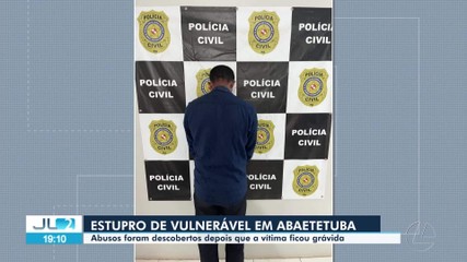 Suspeito de estupro de vulnerável é preso em Abaetetuba, no Pará