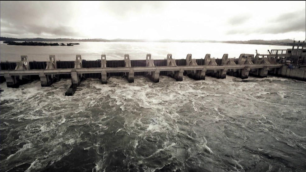 Usina hidrelétrica de Belo Monte/GNews — Foto: Reprodução GloboNews