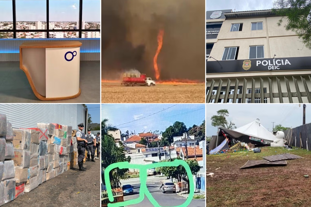 Redemoinho de fogo, operação contra PCC e temporal: relembre os casos que marcaram 2025 na região de Presidente Prudente