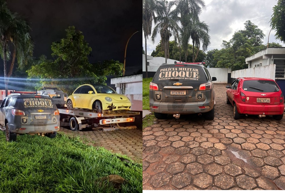 Criminosos de outros estados vêm a Campo Grande para roubar casa de idosos — Foto: Batalhão de Choque da PMMS