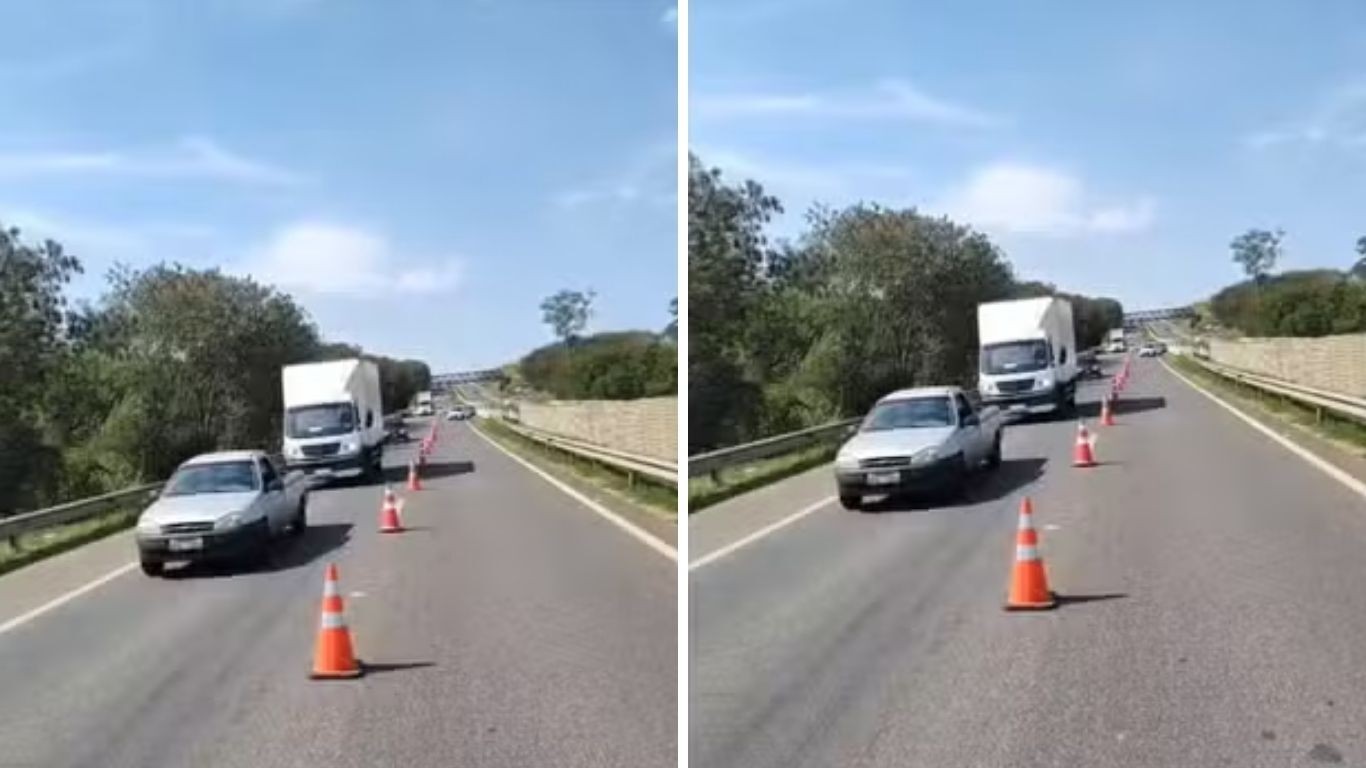 Homem morre após pular de caçamba caminhonete em movimento em rodovia no interior de SP