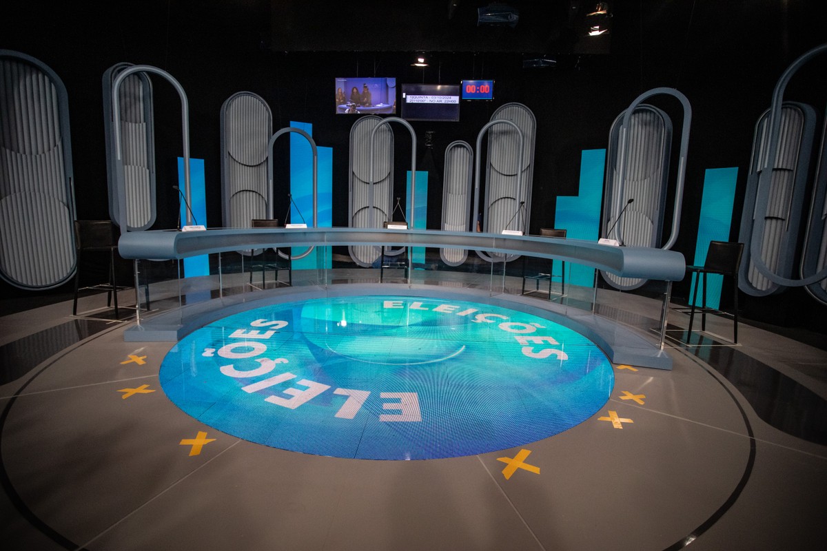 Debate para prefeito de SP na Globo; FOTOS Eleições 2024 em São Paulo
