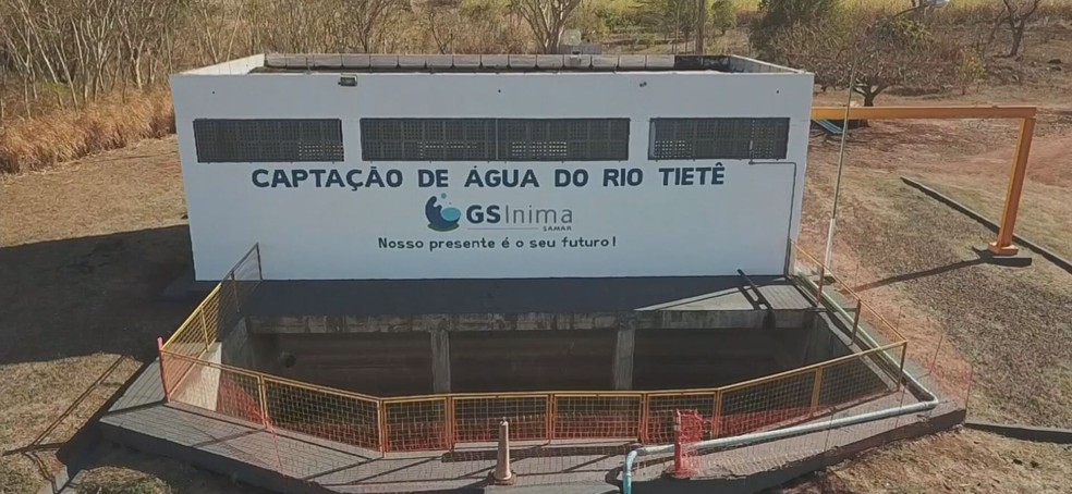 Araçatuba reduz captação de água do Tietê e reforça abastecimento com poços profundos após excesso de algas no rio — Foto: Reprodução/TV TEM
