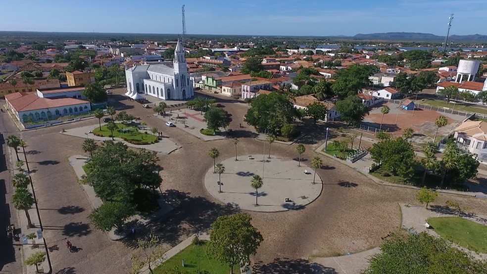 Município de Campo Maior, no Piauí — Foto: Reprodução/TV Clube