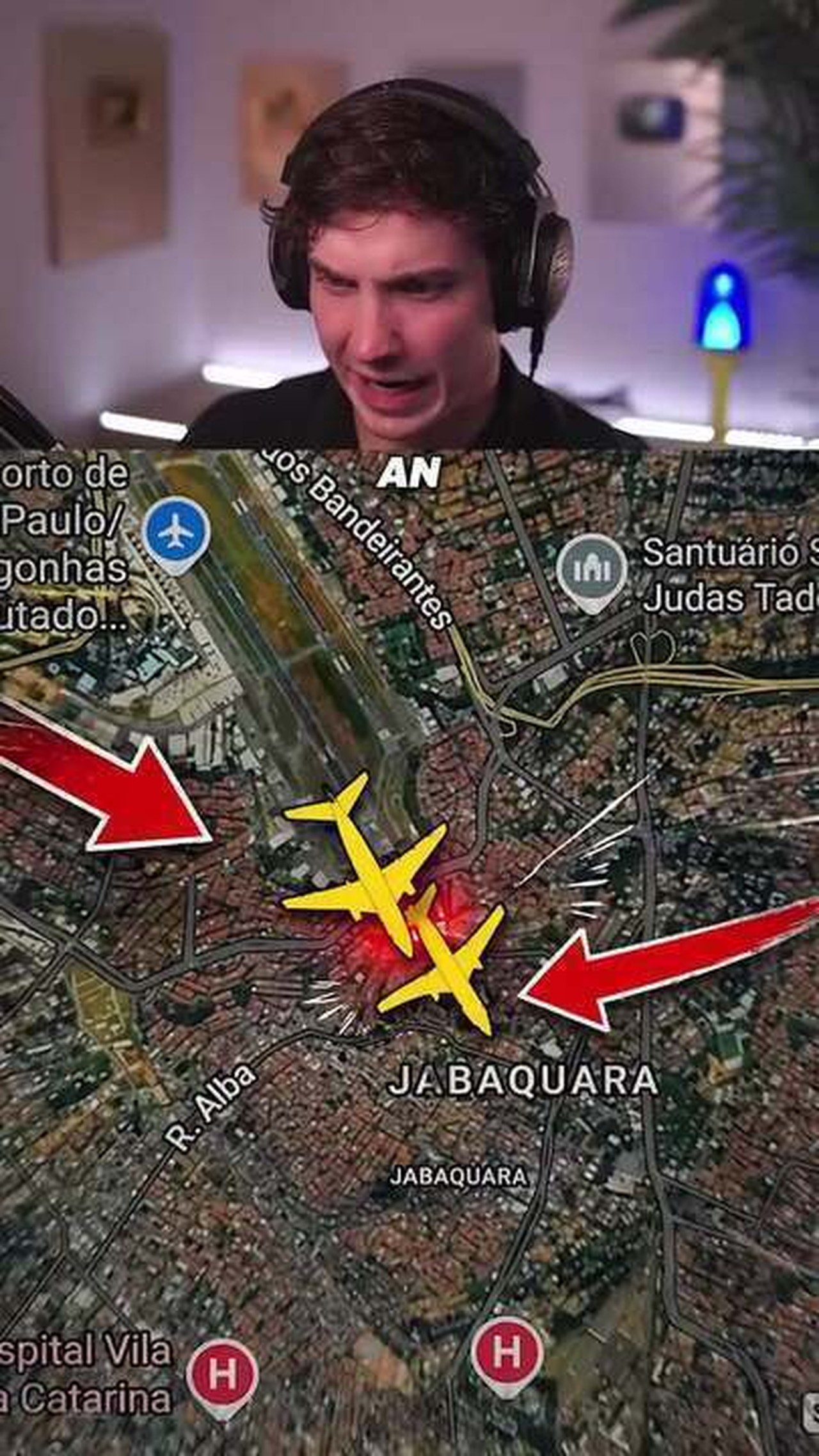 A 22 metros do desastre: erro de comunicação entre torre e pilotos quase provoca colisão em Congonhas