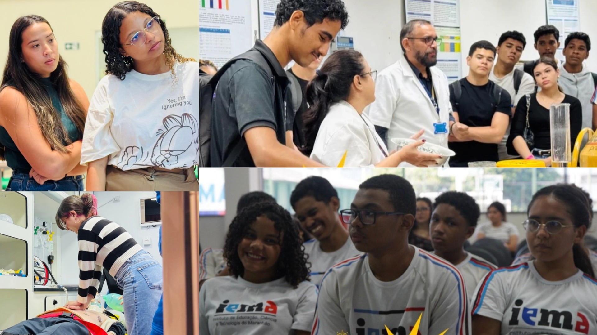 Ceuma Day aproxima quase 700 estudantes da rotina universitária em São Luís
