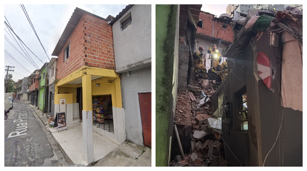 Veja antes e depois de casas destruídas por explosão no Jaguaré, Zona Oeste de SP