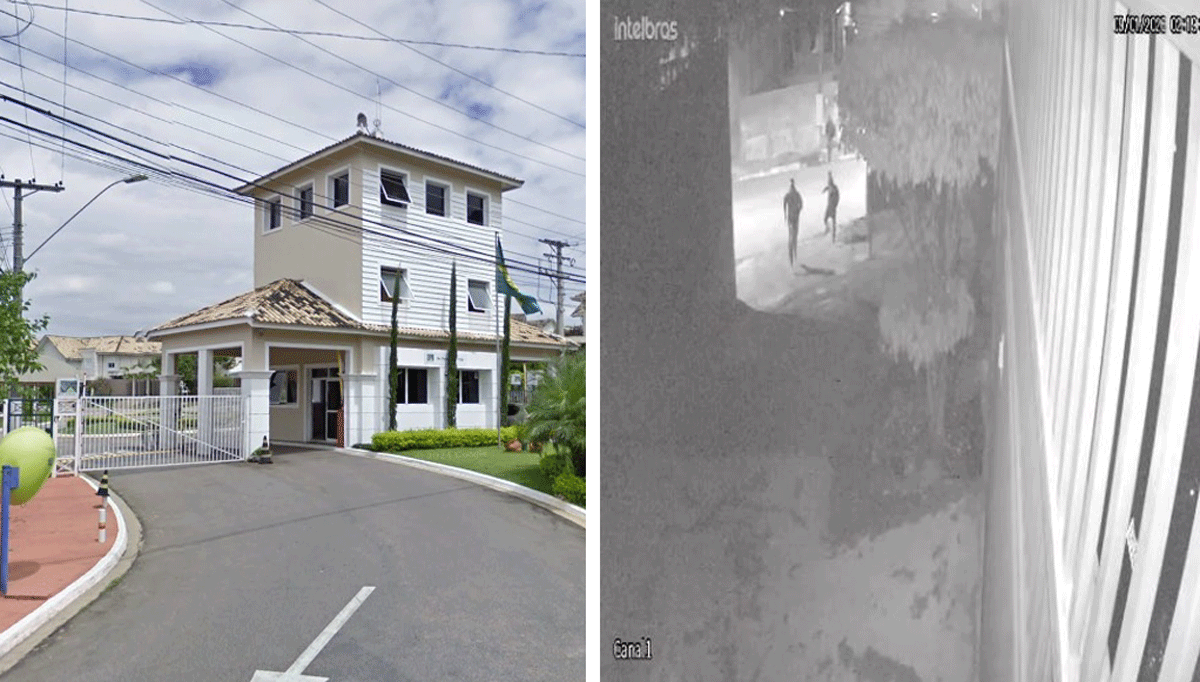 VÍDEO: Ladrões armados invadem condomínio e rendem casal de idosos em Alphaville, na Grande SP