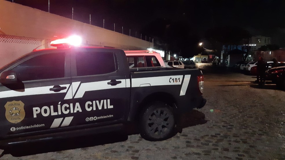Crime na Zona Oeste de Natal: investigação da Polícia Civil — Foto: Sérgio Henrique Santos/Inter TV Cabugi