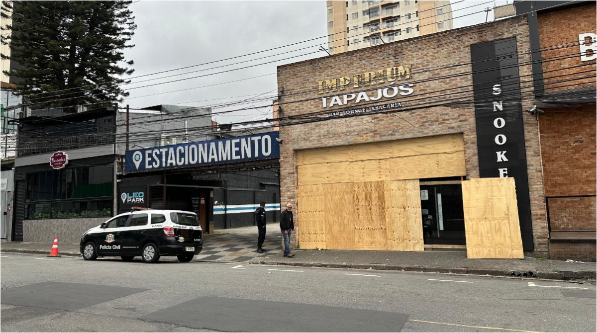 Polícia faz buscas e perícia em adega de Guarulhos onde empresário foi agredido e abandonado na calçada 