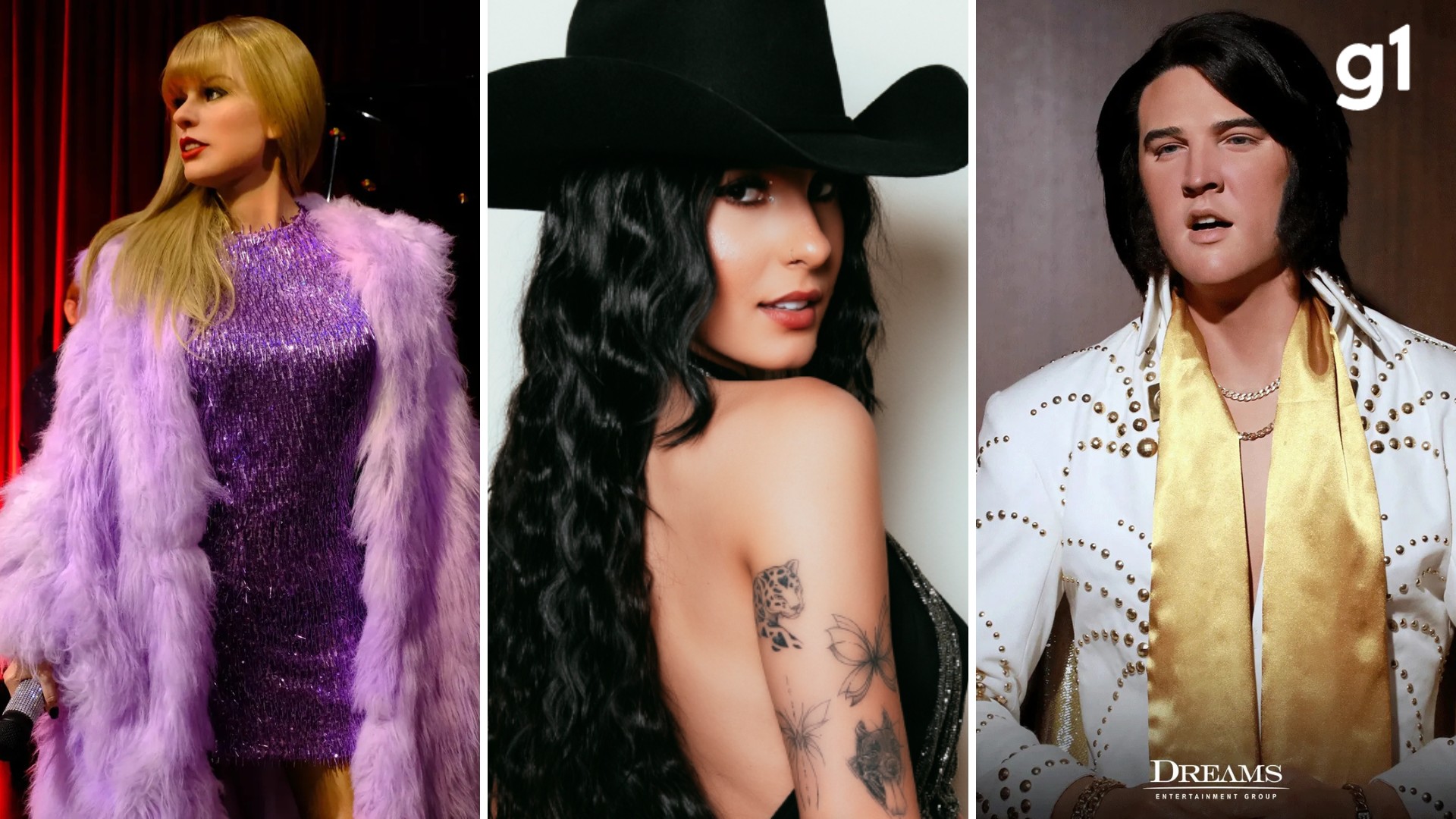 Ana Castela vai virar estátua de cera em Gramado e dividirá espaço com Taylor Swift e Elvis Presley