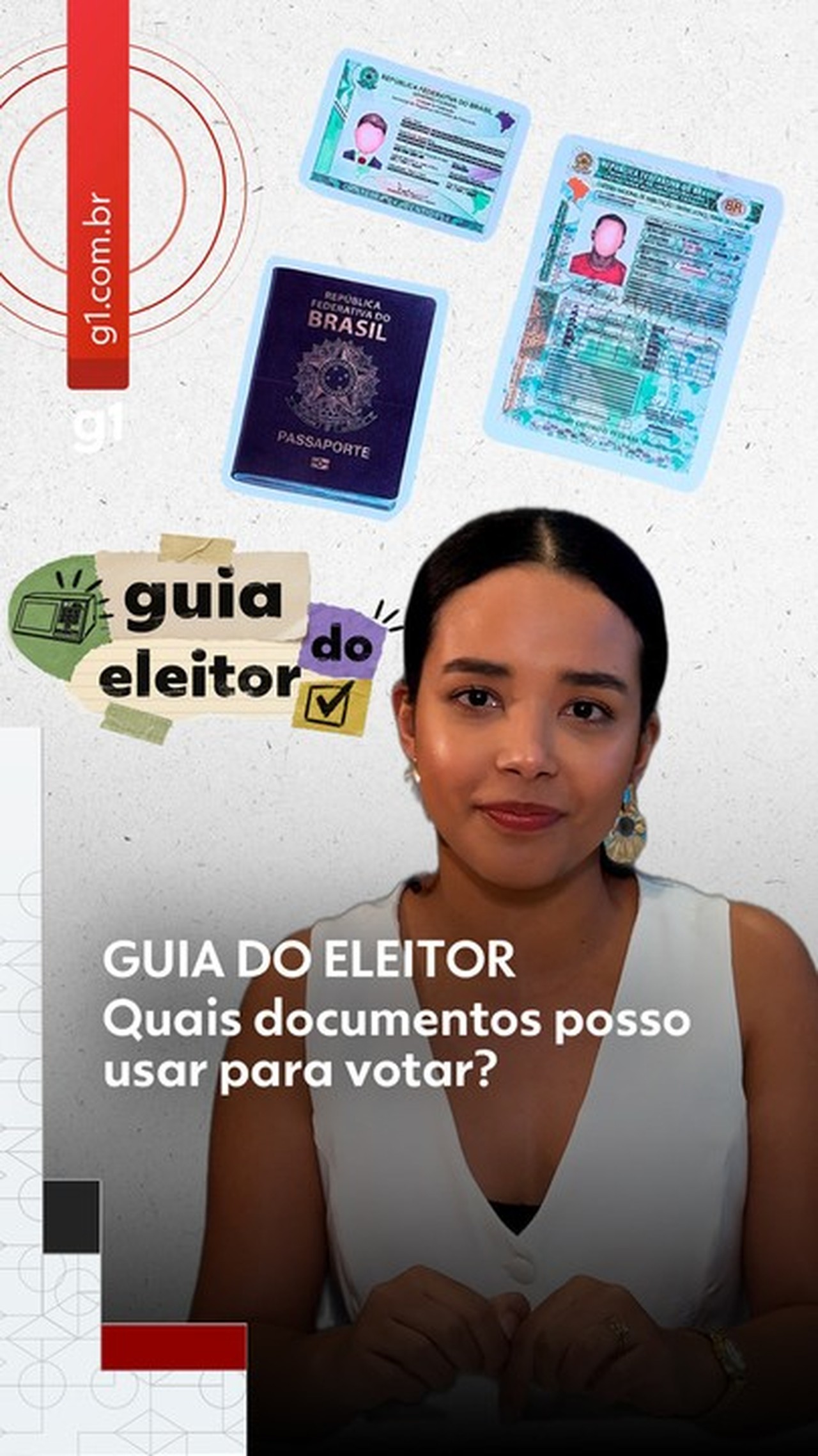 quais documentos posso usar para votar?