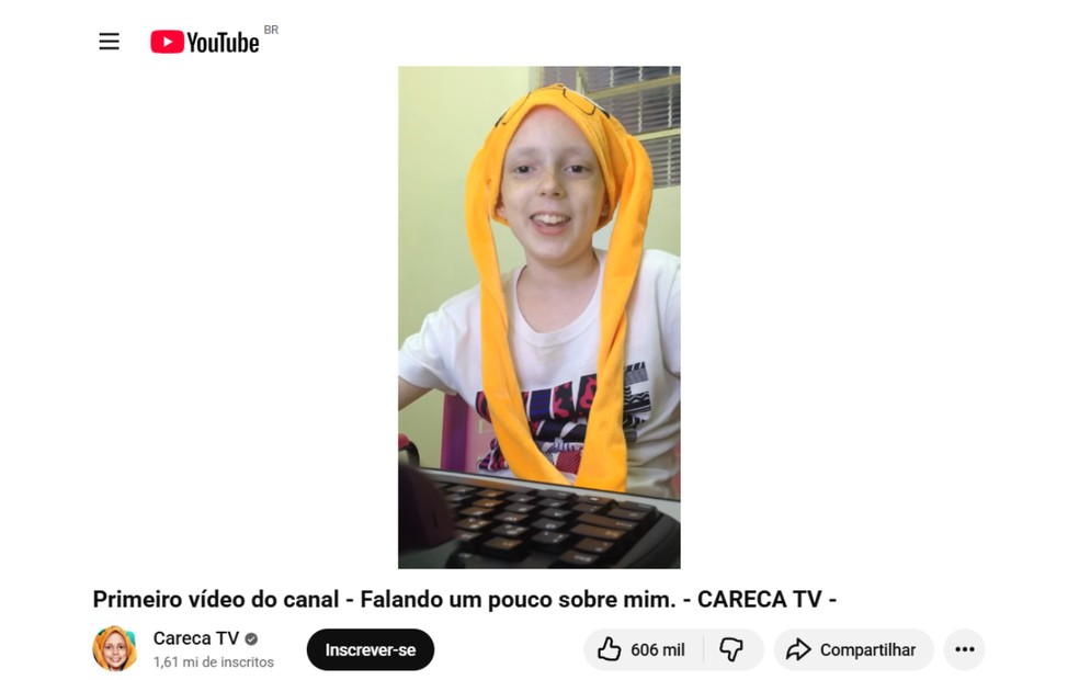 6 de 10
Canal 'Careca TV' em 2026 &mdash; Foto: Reprodu&ccedil;&atilde;o