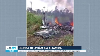 Aeronave é interceptada pela FAB e PF em Altamira, no Pará
