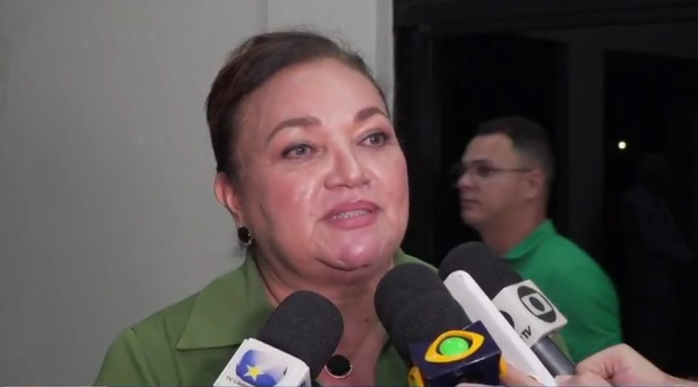 Leidimar Murr pediu exoneração do cargo de secretária de Saúde de Natal — Foto: Reprodução/Inter TV Cabugi