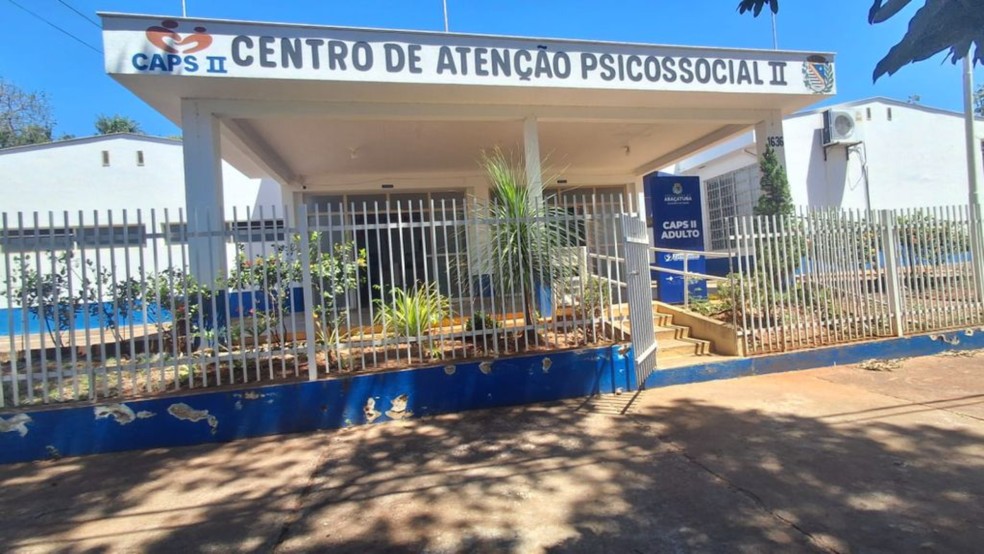 Centro de Atenção Psicossocial (CAPS) de Araçatuba — Foto: SMS / Divulgação