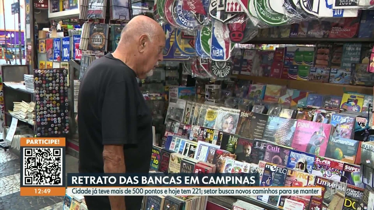 De jornal a pet e tabacaria: como bancas se reinventam para continuar abertas em Campinas