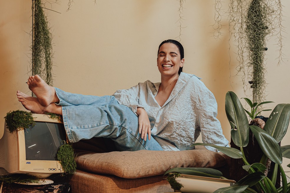 Daniela Fernandes apresenta 'Terráquea' no TAM — Foto: Brunno Martins