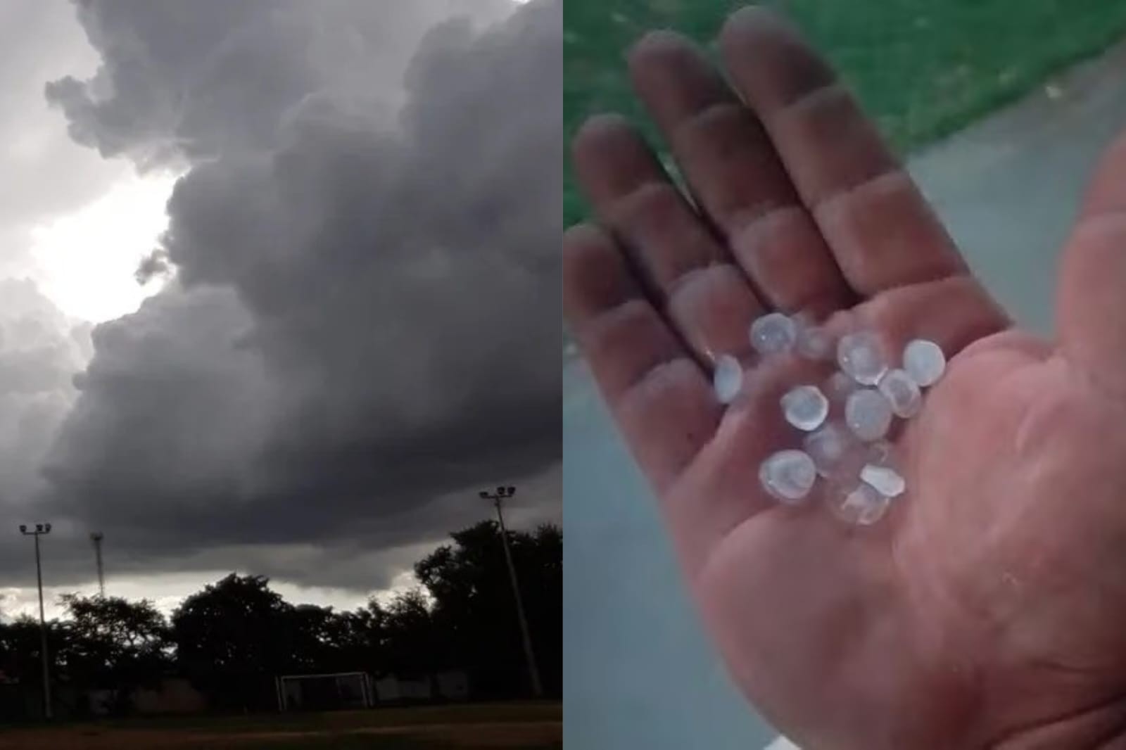 Sul do Piauí está sob alerta para chuvas intensas, tempestades e queda de granizo