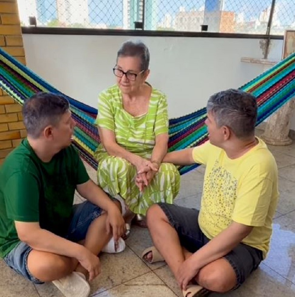 Luci com os filhos | Foto: Redes sociais