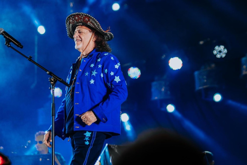 Alceu Valença no Festival São João da Thay — Foto: Fernando Santos