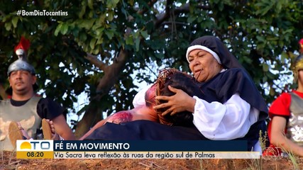 Via Sacra leva reflexão às ruas na região sul de Palmas