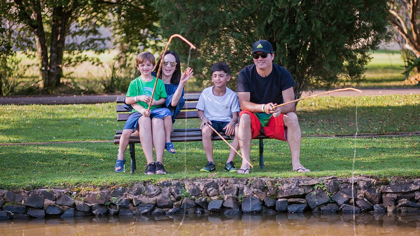 Pescaria reforça conexão com a natureza no Jurema Águas Quentes
