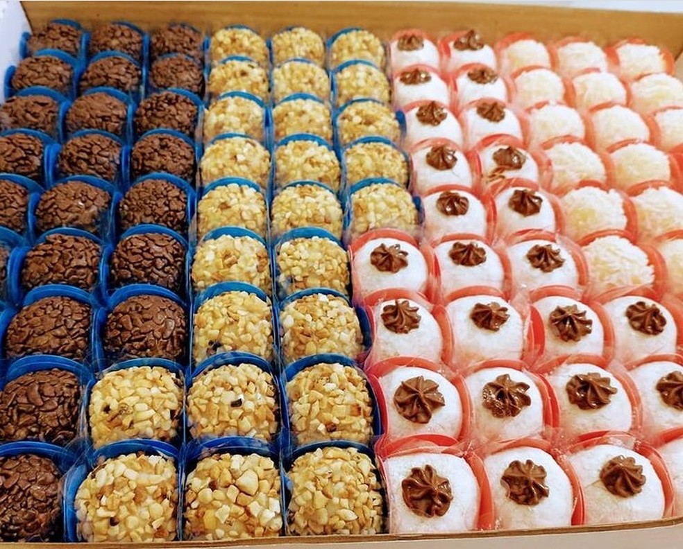 Brigadeiros de diversos sabores, em imagem ilustrativa — Foto: Arquivo Pessoal/Pablo Prado