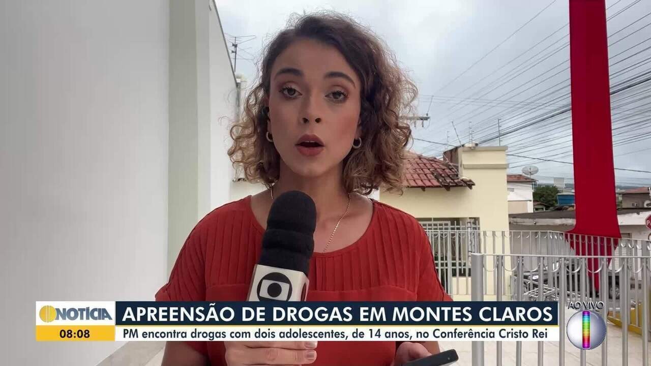 Após correrem da polícia, adolescentes de 14 anos são apreendidos com drogas e mais de R$ 4 mil em Montes Claros