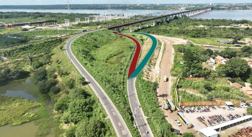 Obras em Marabá, no Pará, alteram trânsito na ponte sobre o Rio Tocantins a partir de domingo, 3