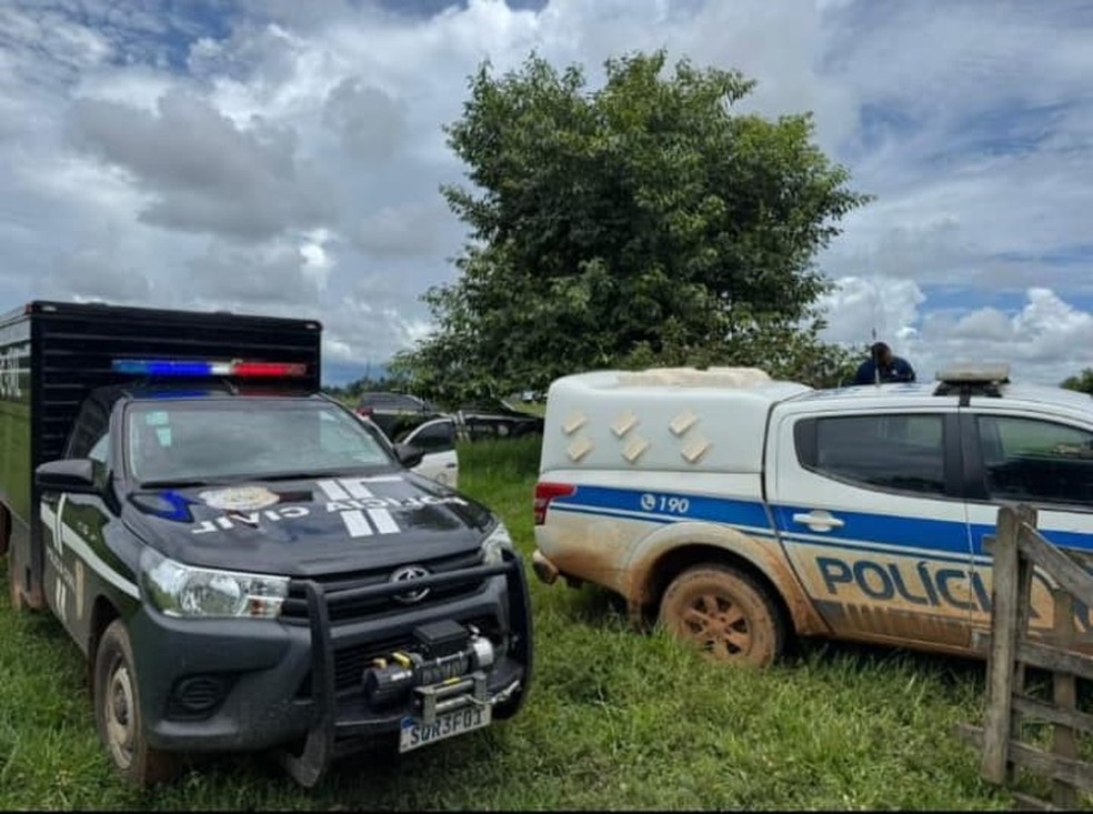 Polícias Civil e Militar estiveram na localidade onde ocorreu o homicídi — Foto: Arquivo/PM-AC