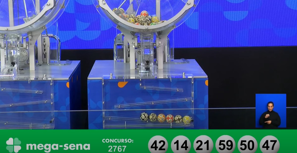Mega-Sena, concurso 2.767: resultado