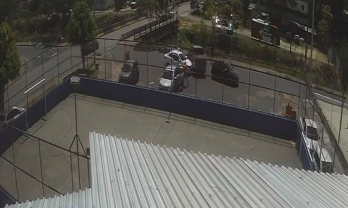 Vídeo mostra momento em que investigador da Polícia Civil é baleado em Manaus