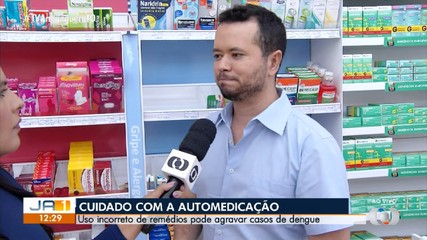 Farmacêutico alerta para os riscos da automedicação em casos de dengue