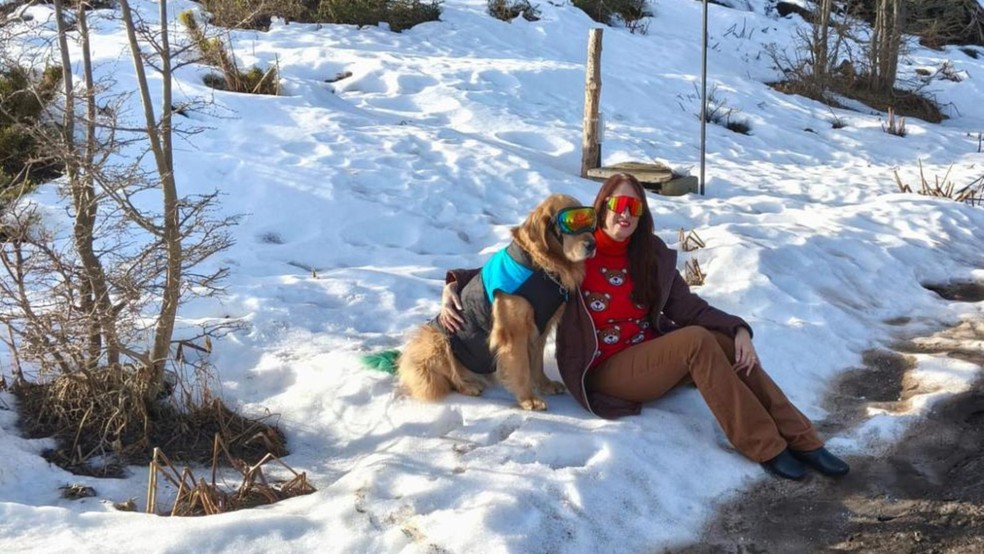 Brasileira morre em acidente de carro enquanto retornava da Argentina com mãe e cachorros — Foto: Arquivo pessoal