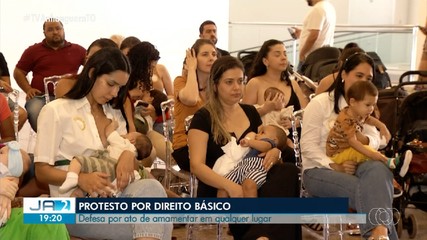 Mães protestam contra o preconceito e fazem mais uma edição do 'Mamaço' em Palmas