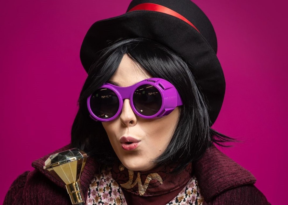 Willy Wonka, personagem do Espetáculo — Foto: Divulgação