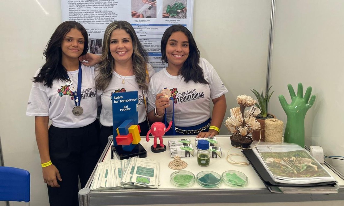 Estudantes baianas desenvolvem luvas biodegradáveis à base de sisal e conquistam reconhecimento nacional; conheça projeto