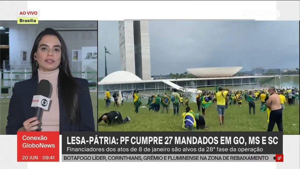 PF realiza operação contra financiadores e incentivadores dos atos golpistas de 8 de janeiro