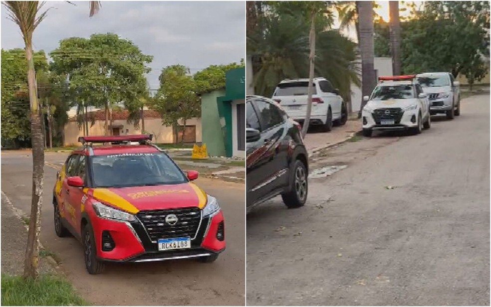 Pai e filha são encontrados mortos dentro de casa em Goiânia, diz polícia — Foto: Reprodução/TV Anhanguera