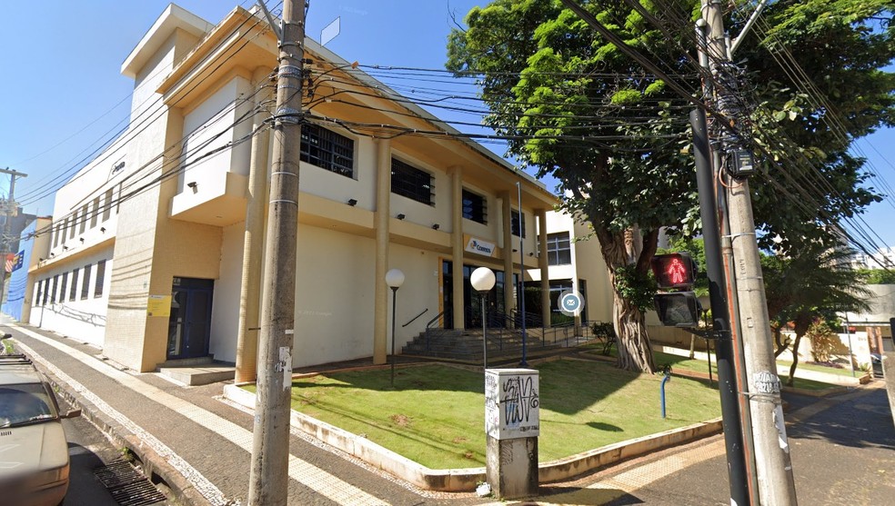 Agência dos Correios em Uberlândia, fevereiro 2022 — Foto: Google Street View/Reprodução