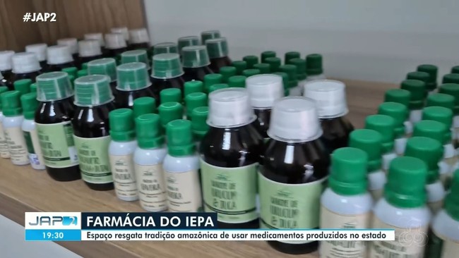 Fármacia do Iepa resgata tradição amazônica de usar medicamentos produzidos no estado