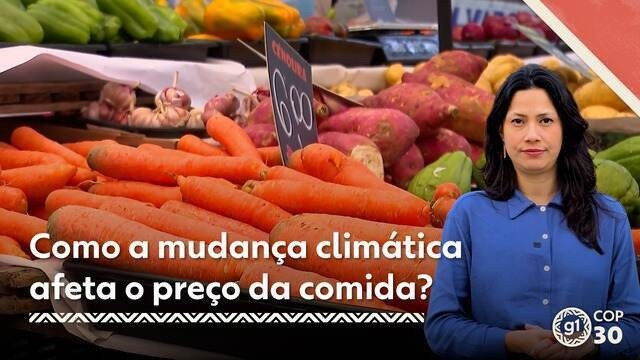 Como a mudança climática afeta o preço da comida?