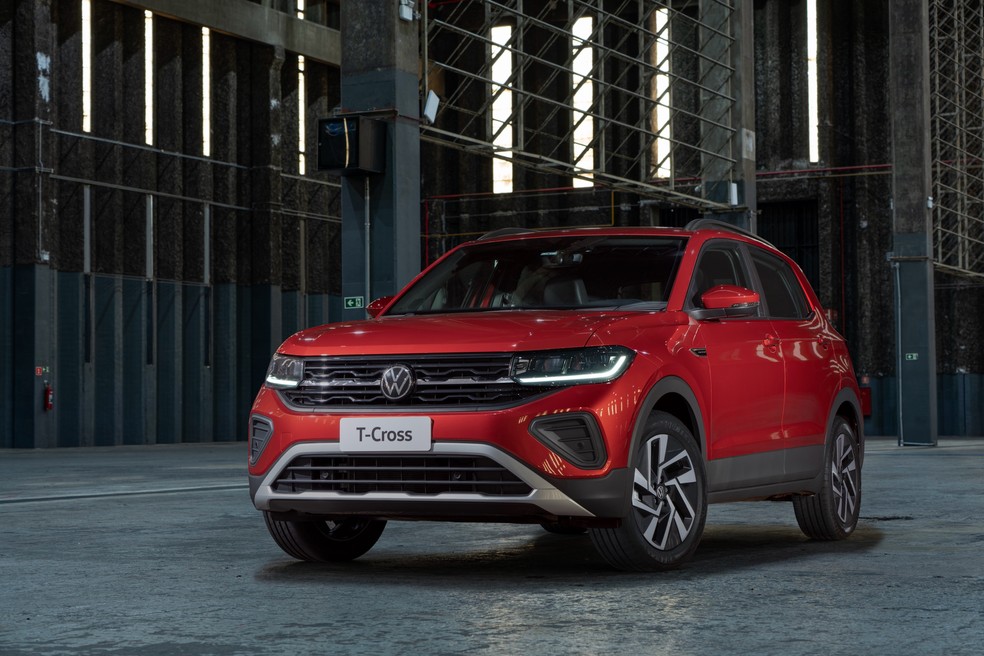 Volkswagen T‑Cross Comfortline 2025 — Foto: divulgação/Volkswagen