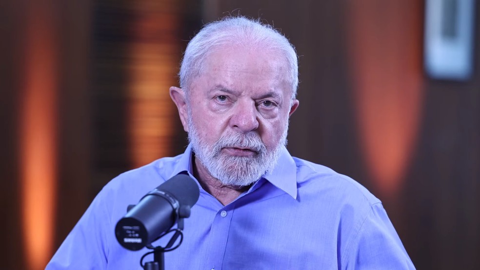 Presidente Lula em entrevista a rádios da região amazônica — Foto: Youtube/Reprodução